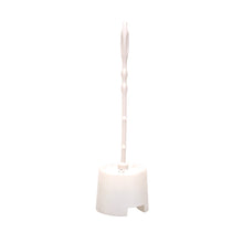 Potted toilet brush holder with brush