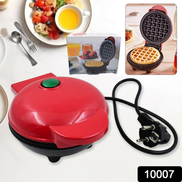 Mini Waffle Maker Machine Waffle Iron Home Appliances Kitchen Gift Easy To Clean, On-Stick Surfaces, Perfect Breakfast, Dessert, Sandwich, Pan Cakes, Paninis / Other Snacks Machine